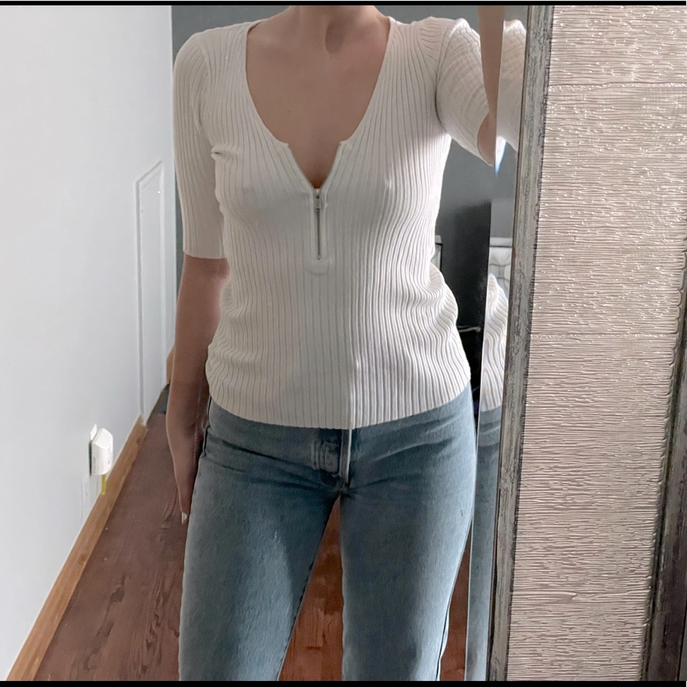Express Zip up sweater
